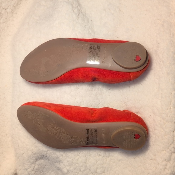 Beautifeel Mary Women's Slip -On  Red Leather shoe - Picture 9 of 13